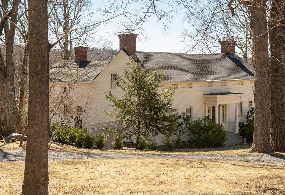 greek revival house with a columned portico
