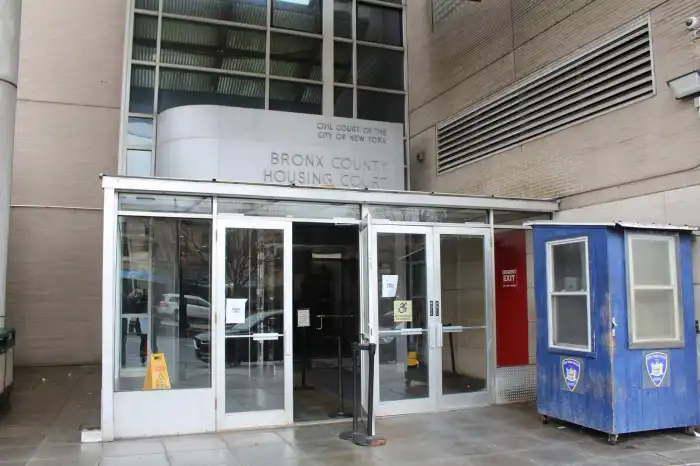 entrance to bronx housing court