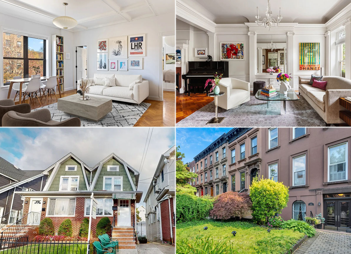 brooklyn listings - collage of brooklyn homes for sale