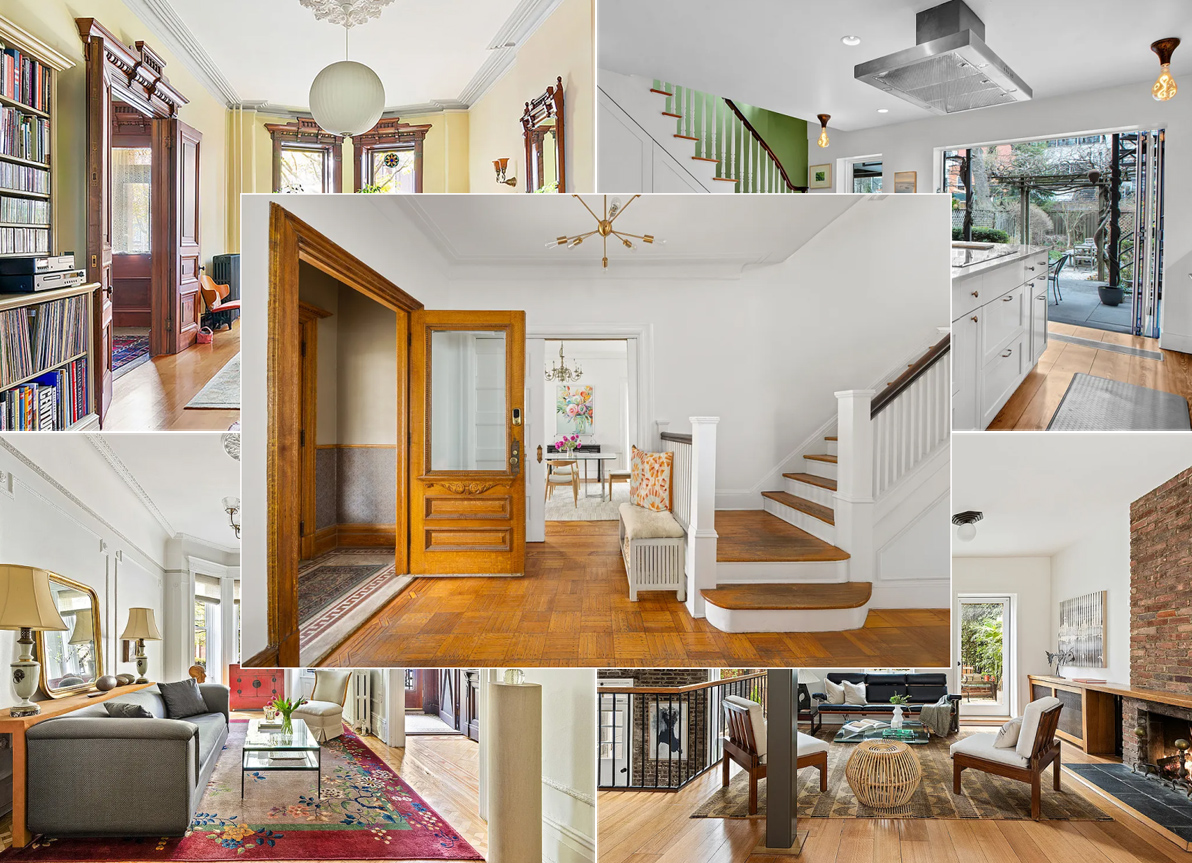 brooklyn lisitngs - collage of brooklyn listings for sale