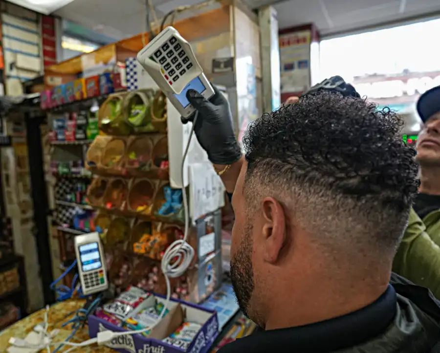 The store was using what they call a clone device that was connected to another business in the borough.
