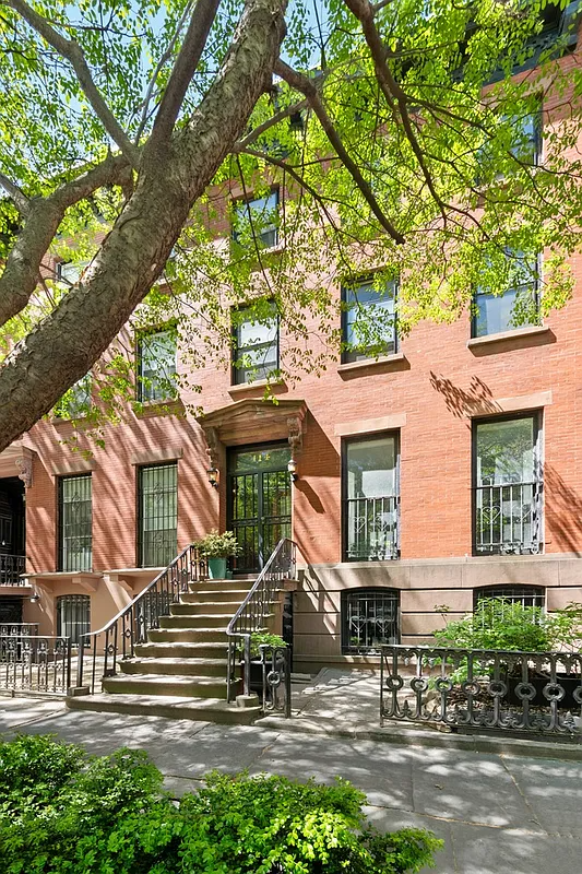 brick row house