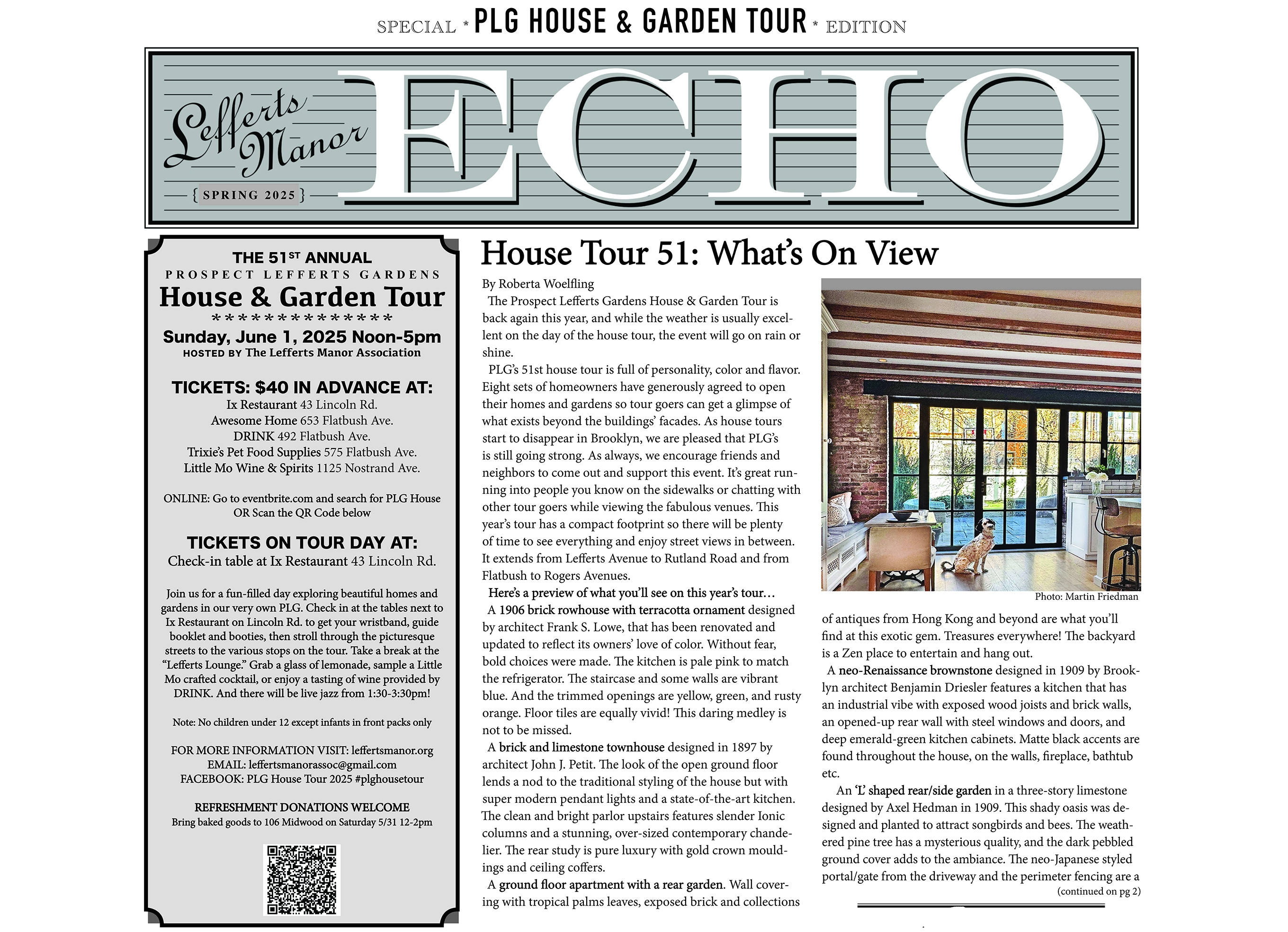 cover of the lefferts manor echo