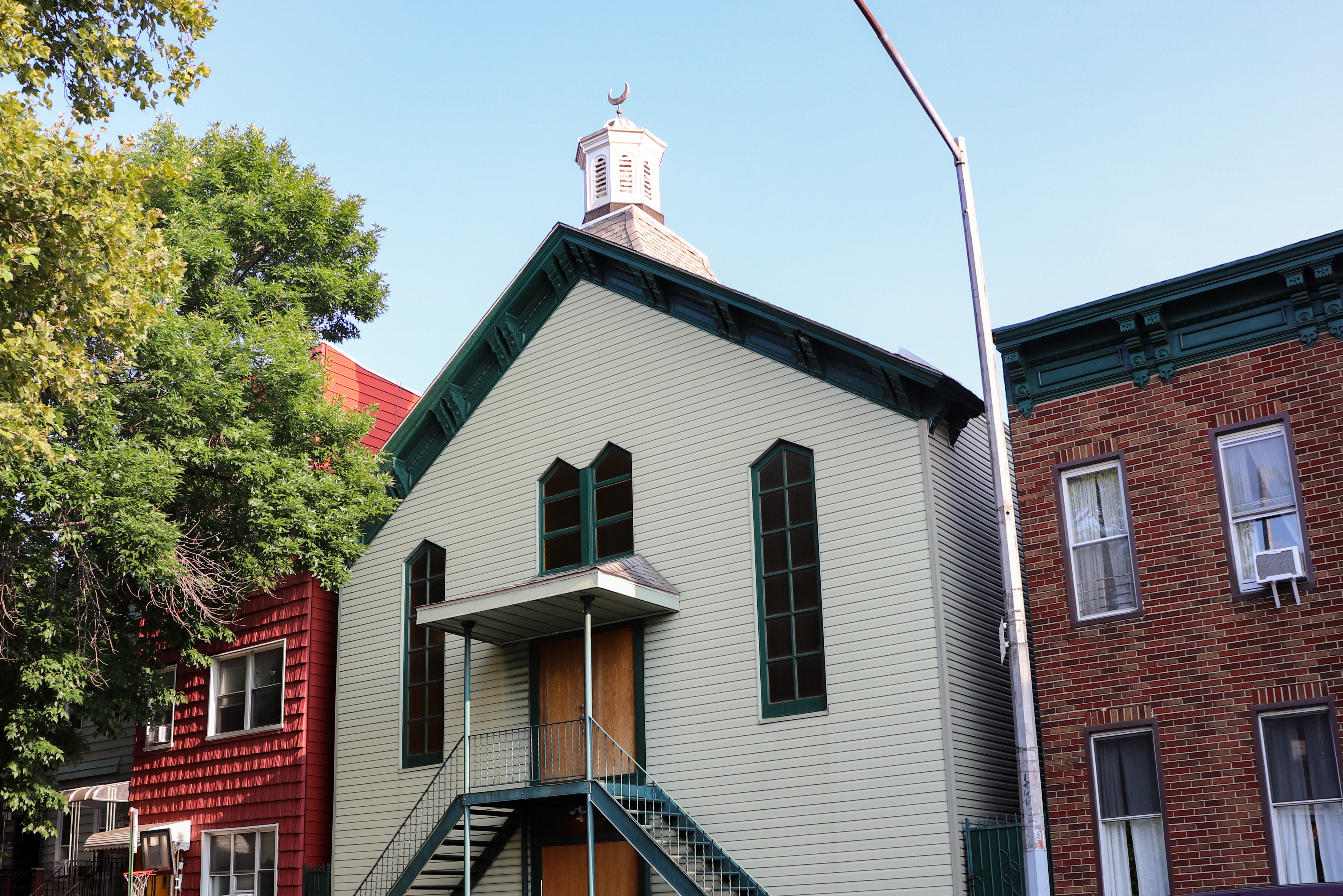 wood frame house of worship