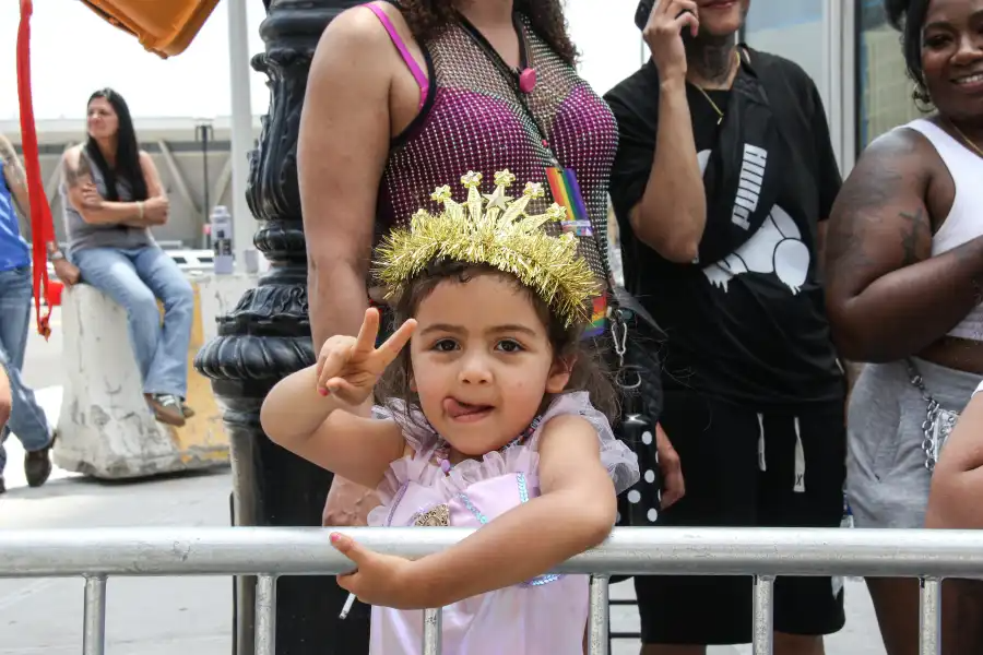 Over 30,000 spectators lined the streets to cheer on the colorful Mermaid Parade.