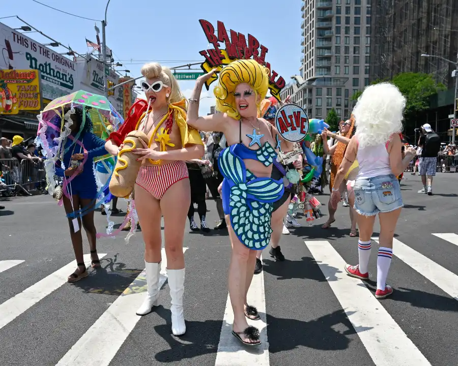 Bambi the Mermaid called the parade the “high holy day” for creatives.