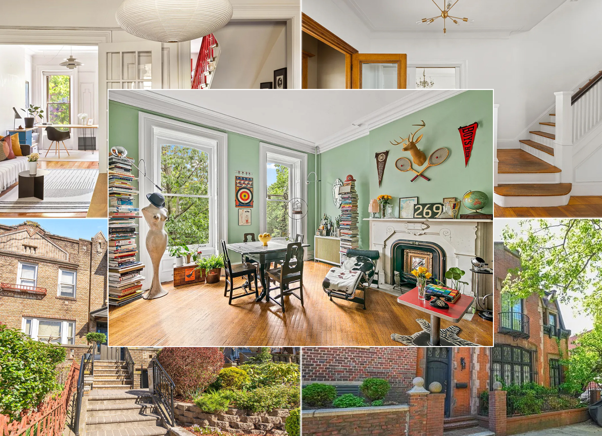 brooklyn listings - collage of brooklyn homes for sale