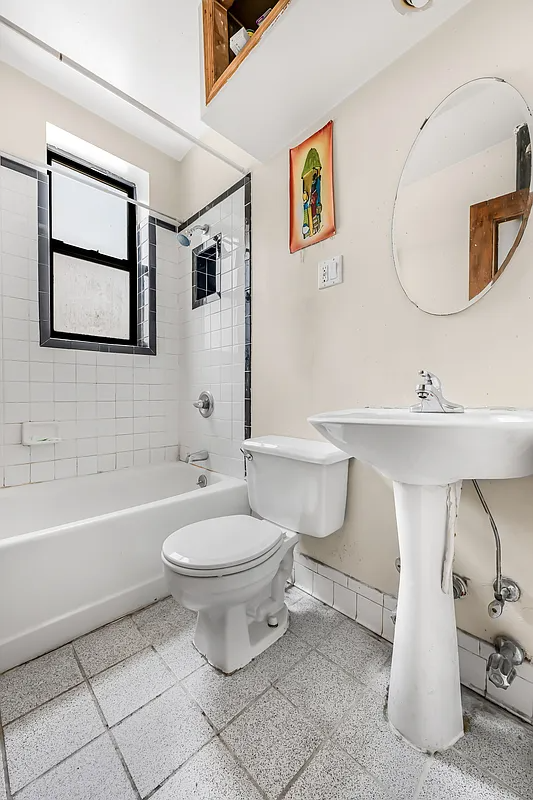 bathroom with white fixtures
