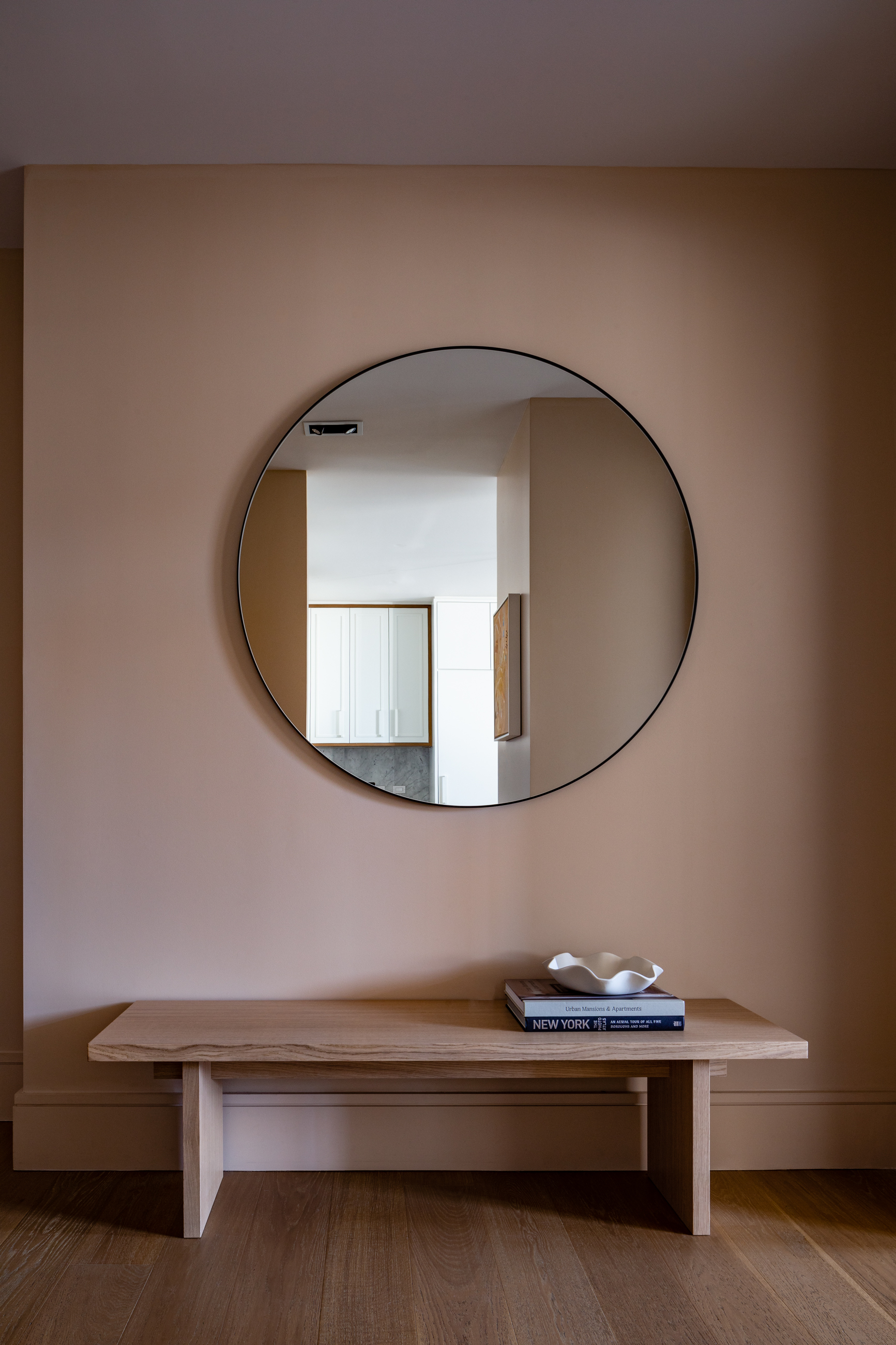 ENTRY HALL ROUND MIRROR