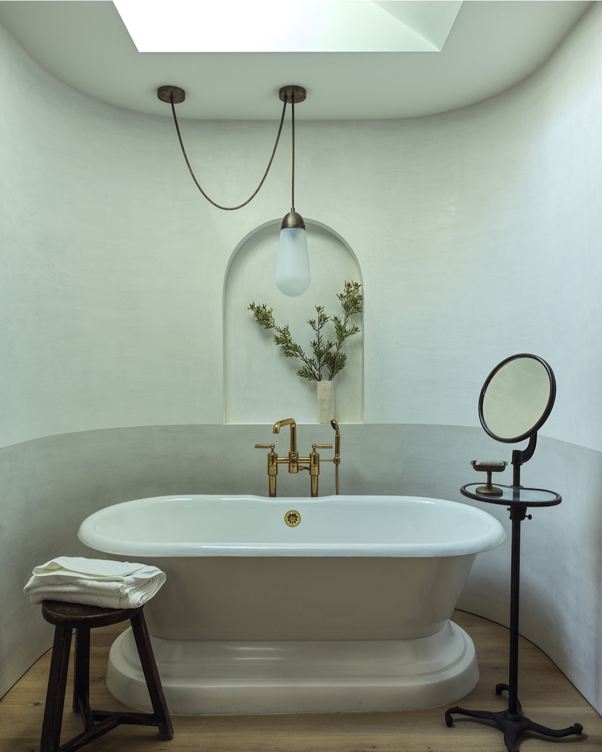PRIMARY BATH WITH FREESTANDING TUB