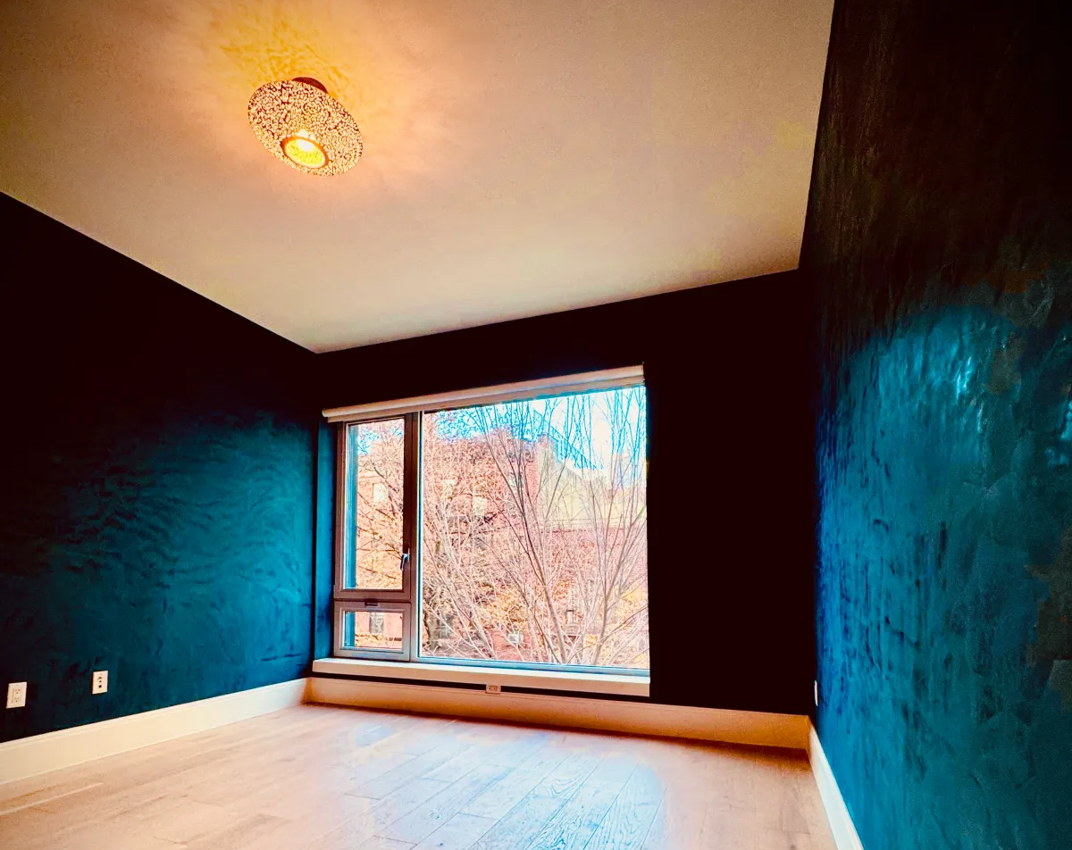 paint - room with blue walls