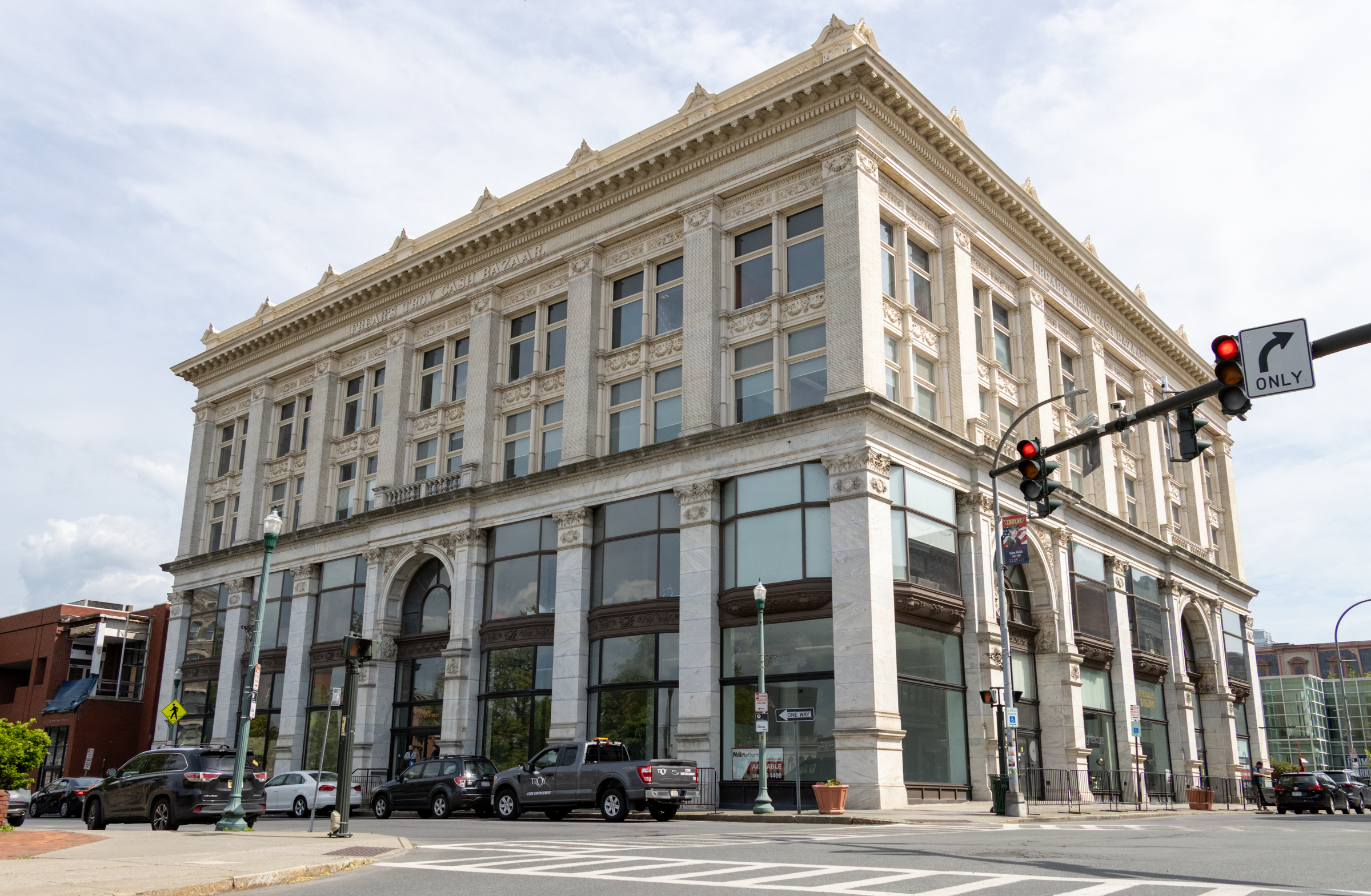 former department store on a corner