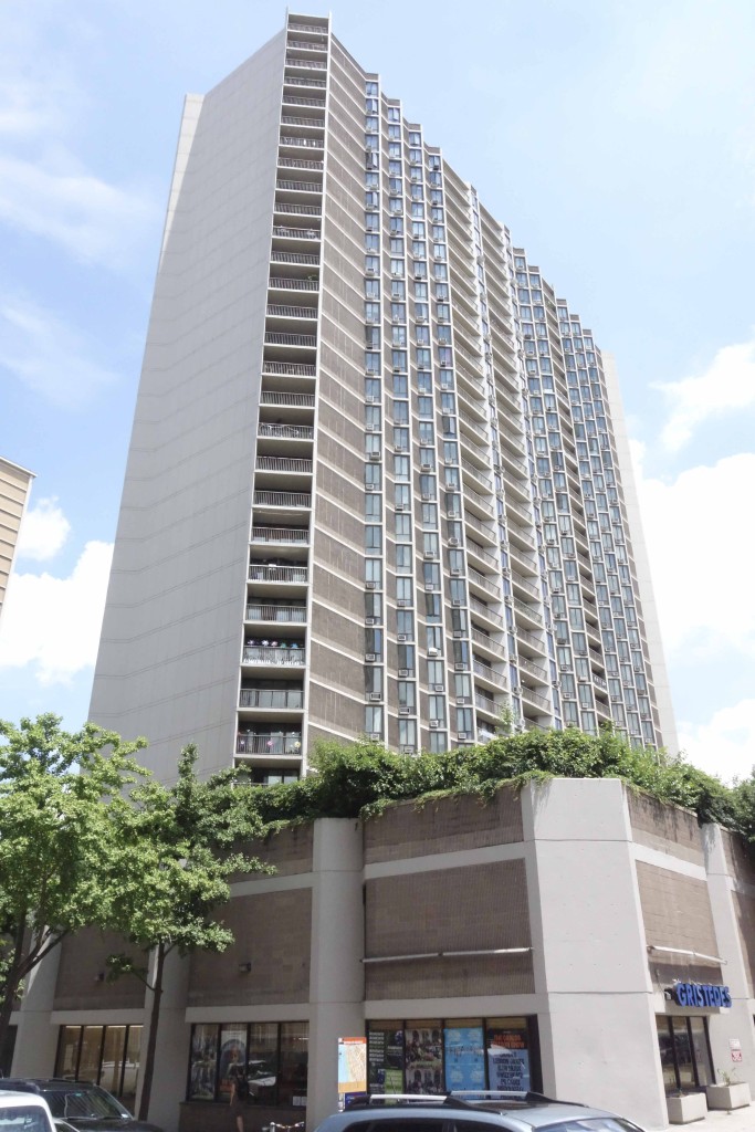 cadman towers exterior