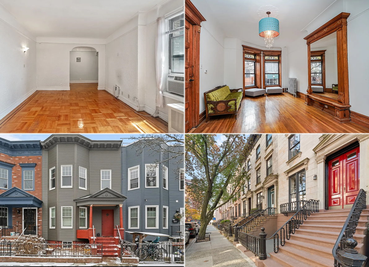 brooklyn listings - collage of brooklyn homes for sale