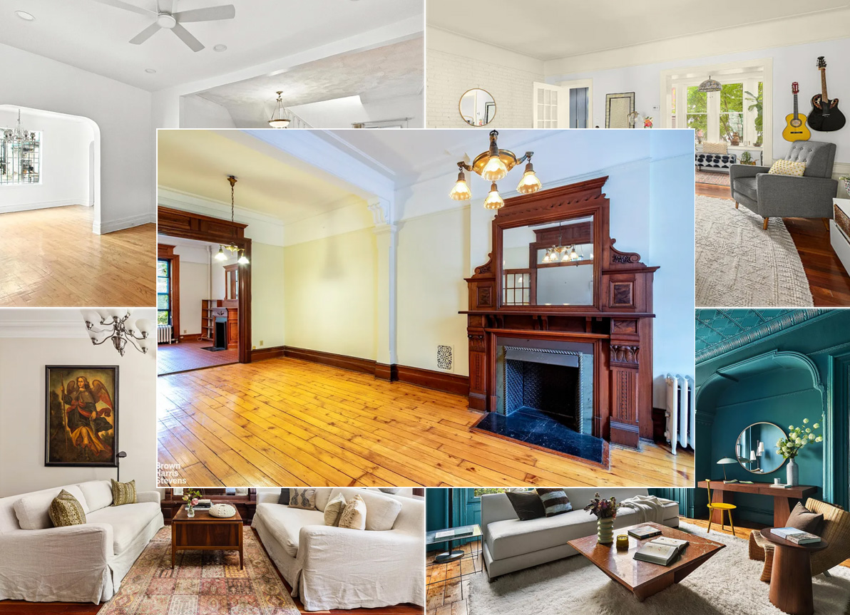 collage of brooklyn homes for sale