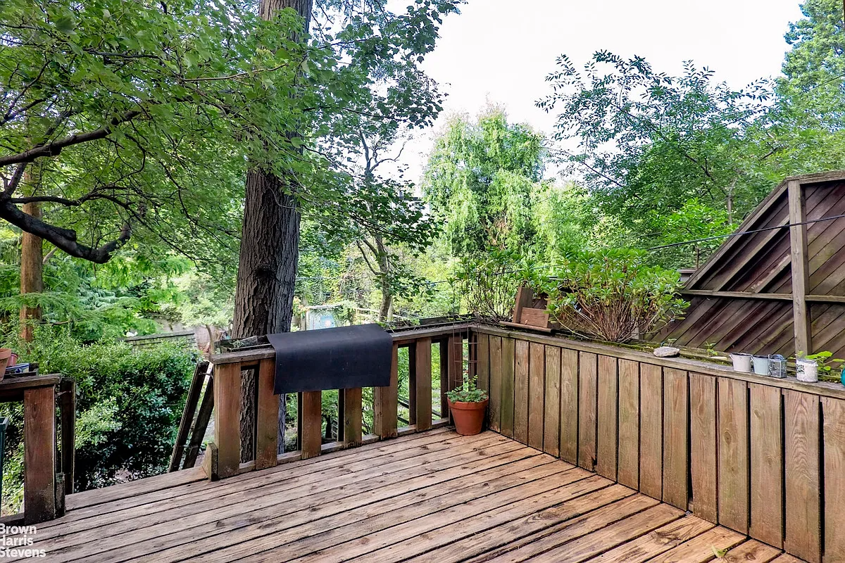 wooden deck