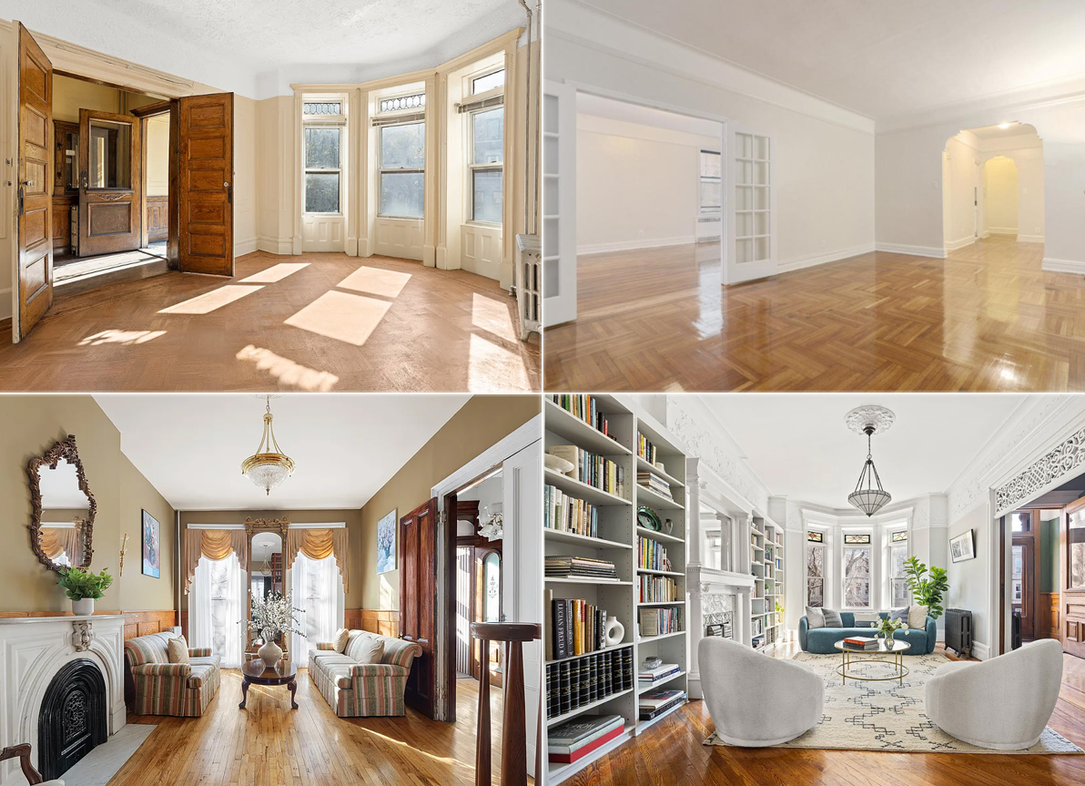 collage of brooklyn homes for sale