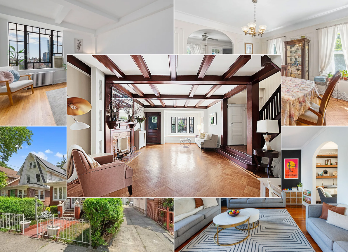 collage of brooklyn homes for sale
