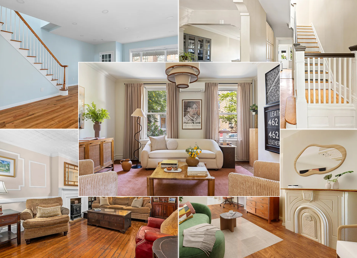 collage of brooklyn homes for sale