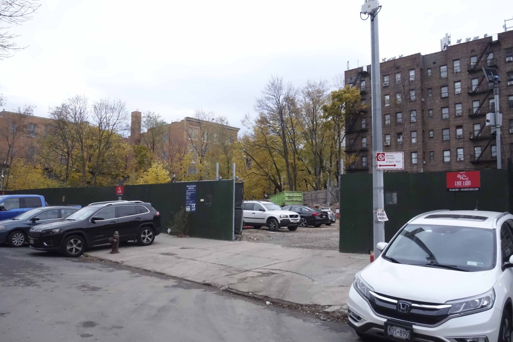 photo of a parking lot