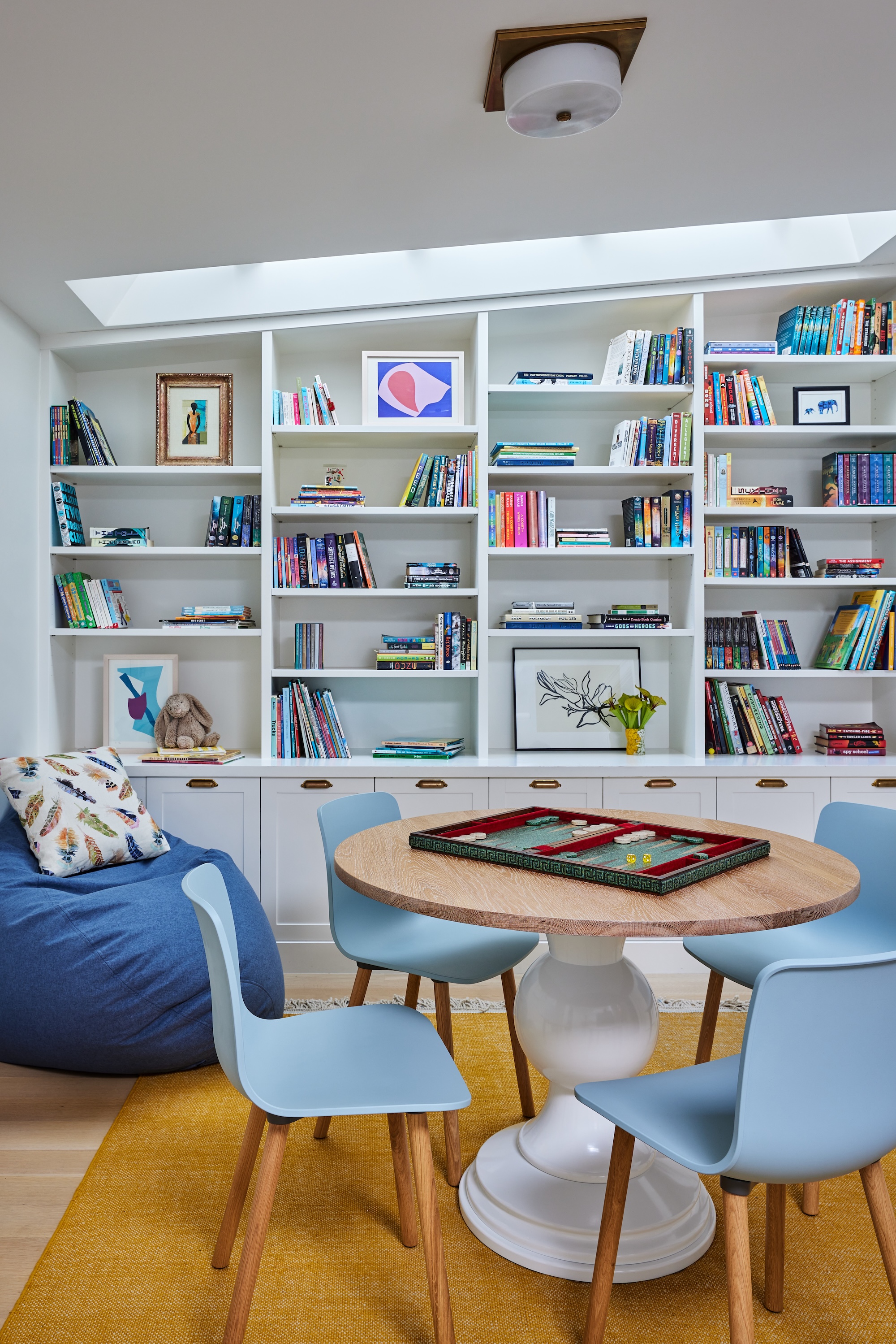 SKYLIT BOOKSHELVES