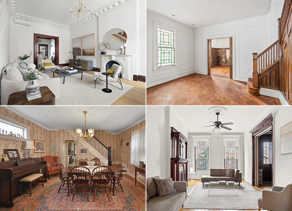 collage of brooklyn homes for sale