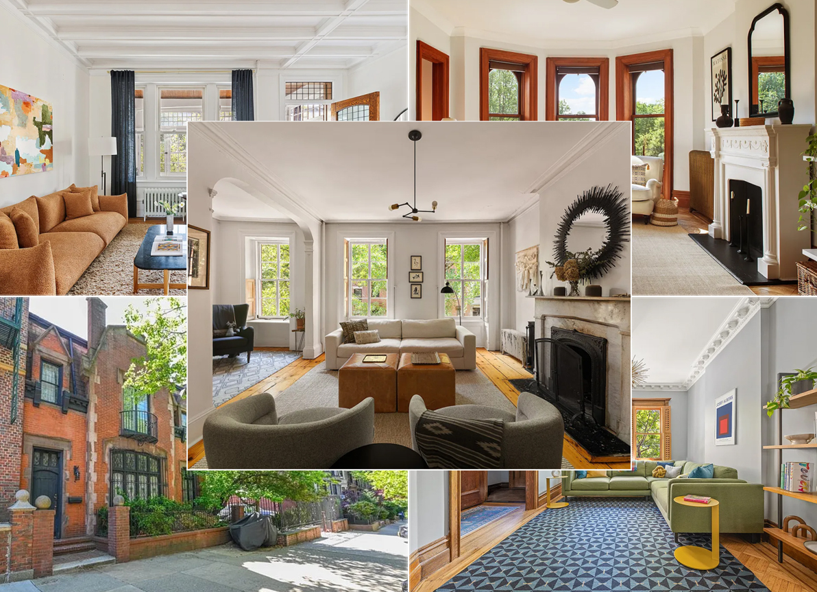 collage of brooklyn homes for sale
