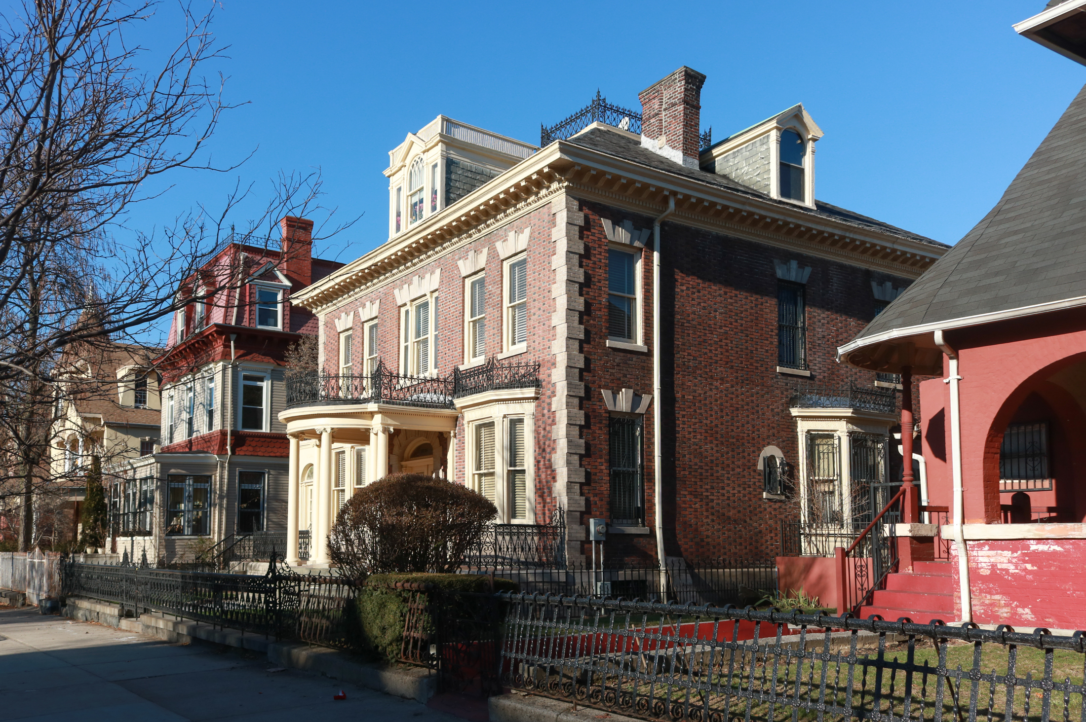 row of houses