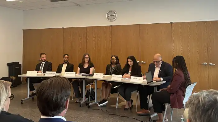 people sitting at a table