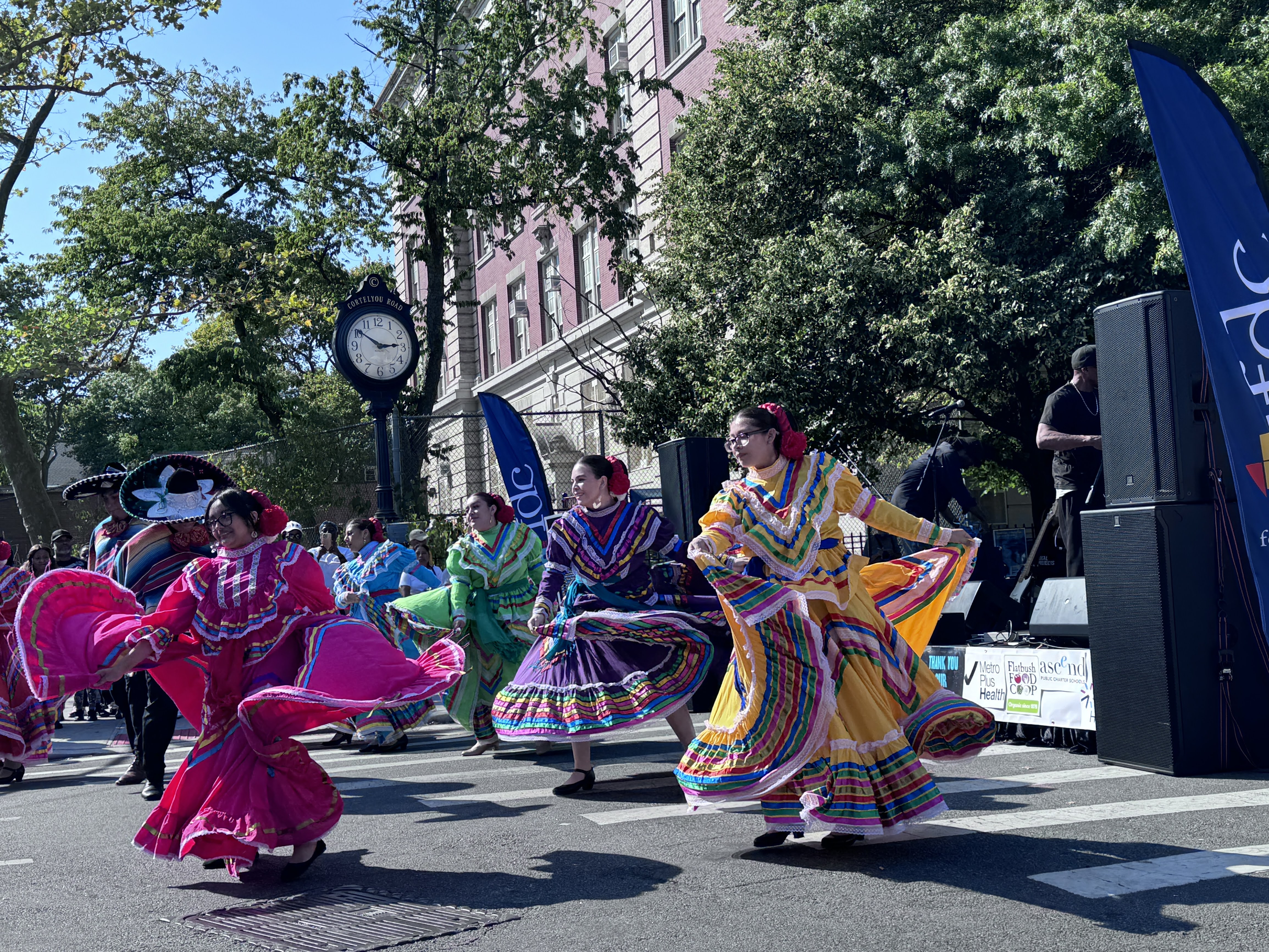 people dancing at flatbush frolic festival