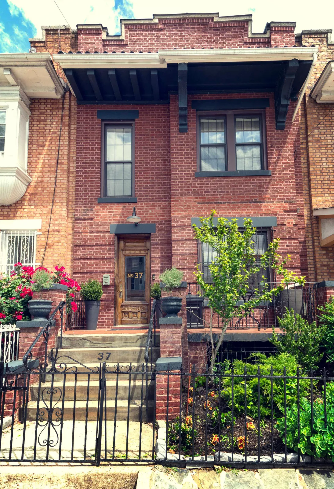 brick exterior