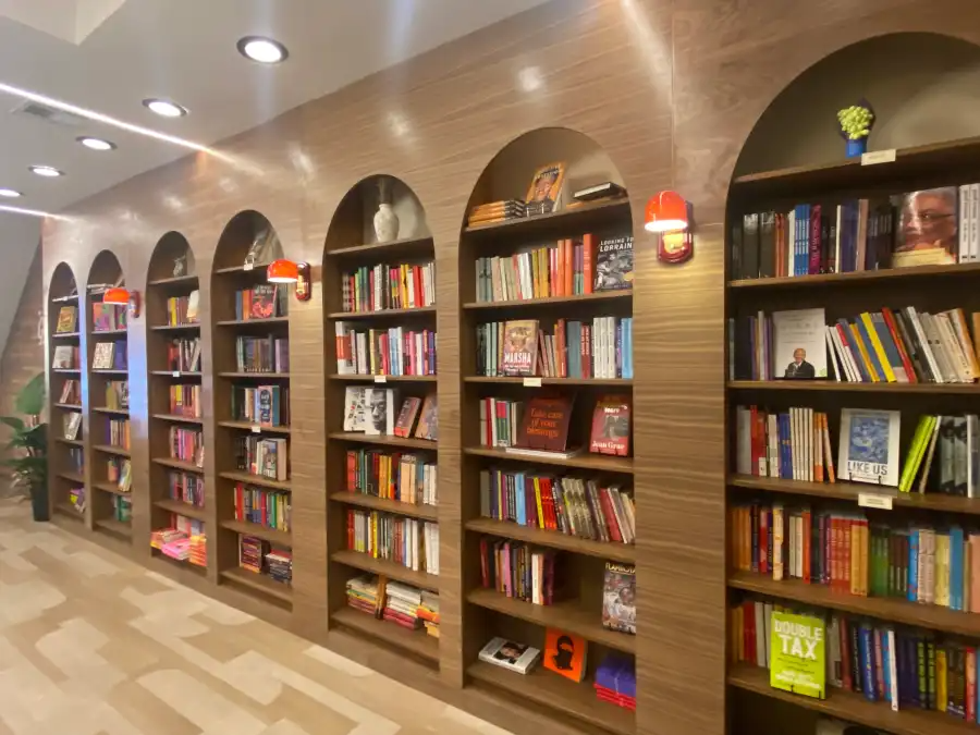 bookshelves