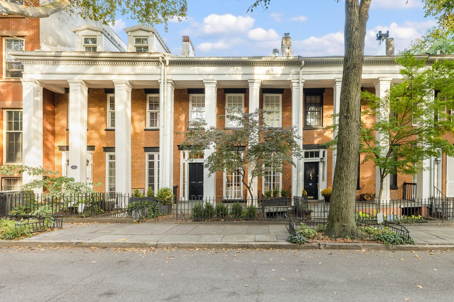 view of colonnade row across the street