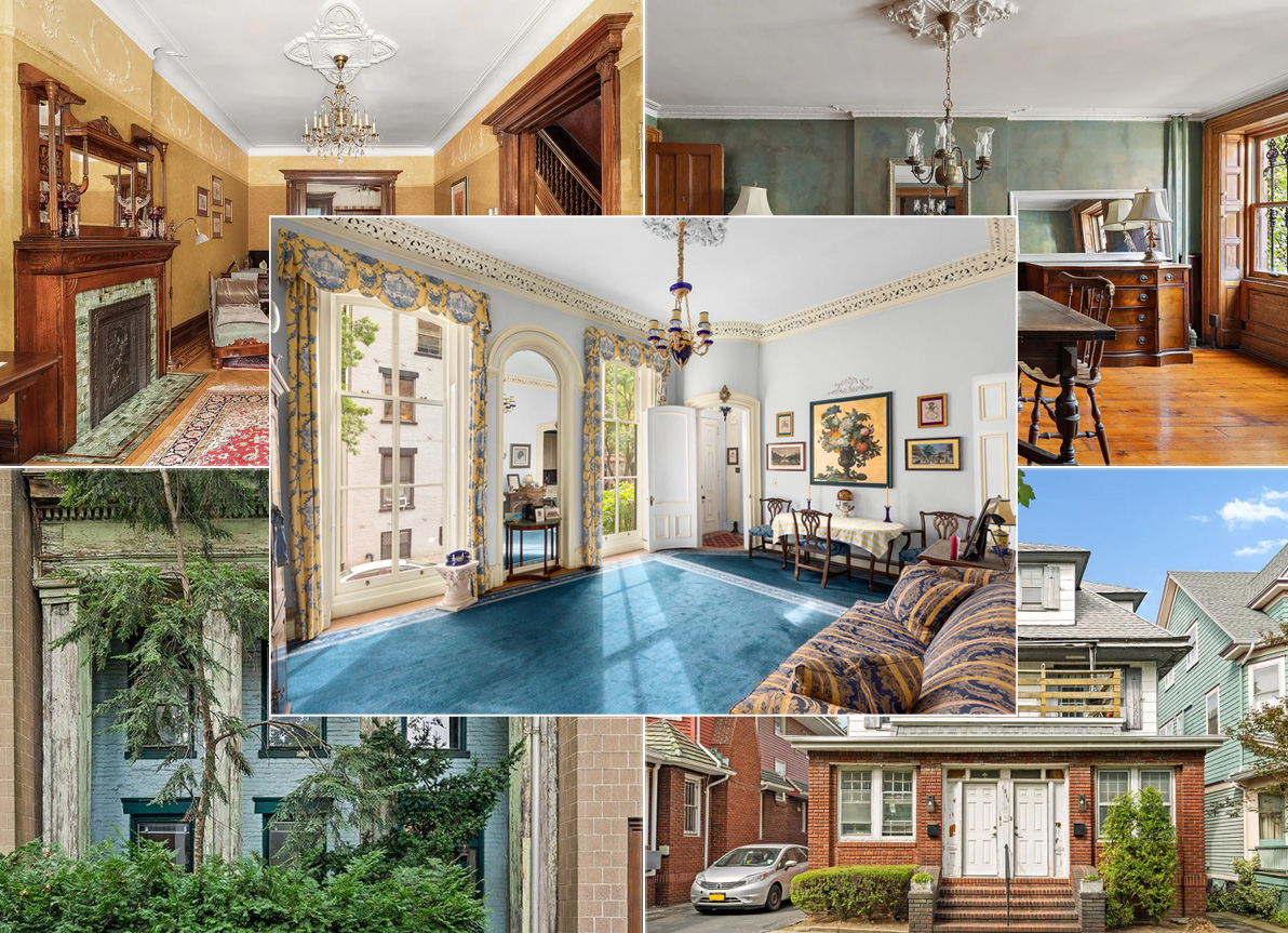 collage of brooklyn homes for sale