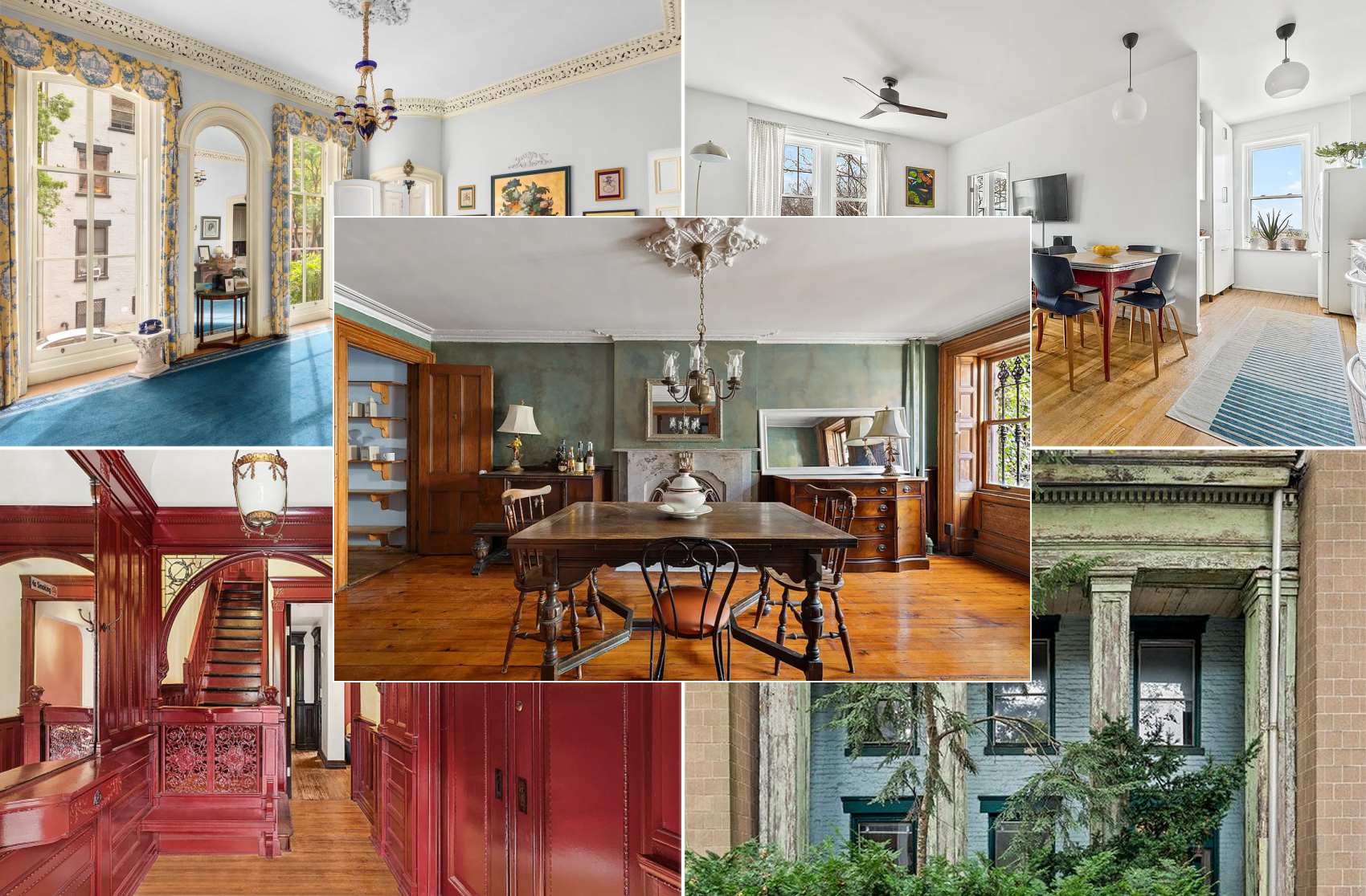 collage of brooklyn homes for sale