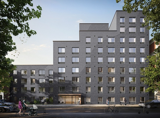 rendering of a gray exterior