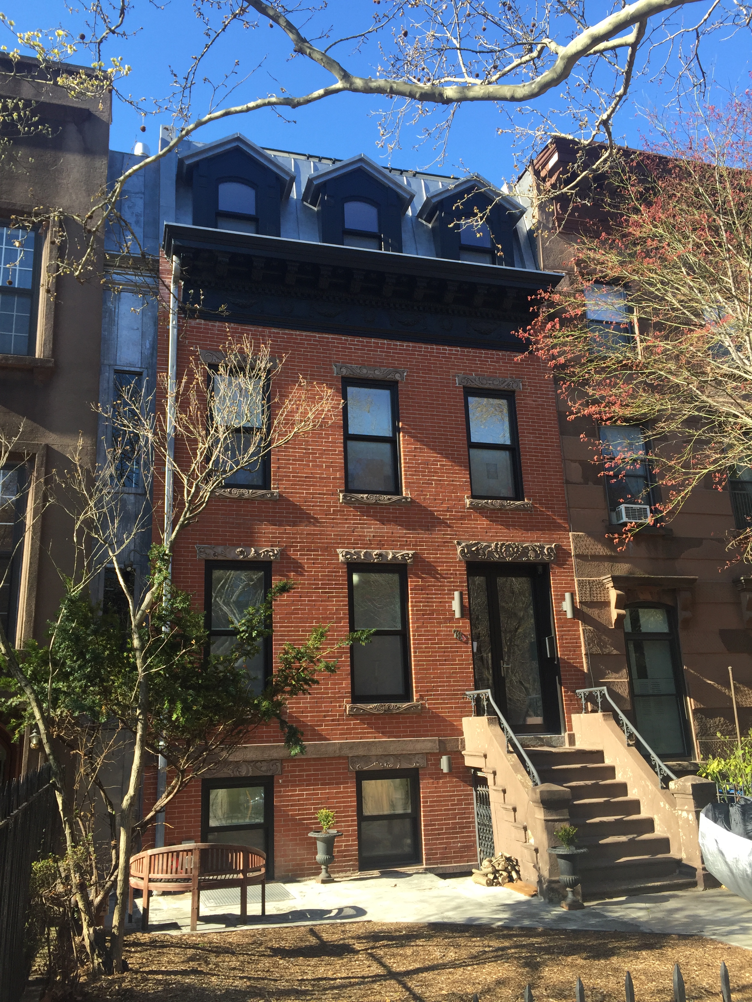 row house exterior