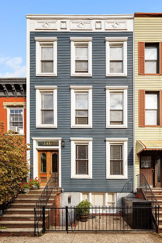 wood frame exterior with white trim