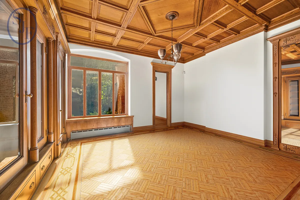 wood filled interior