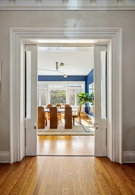 pocket doors to dining room