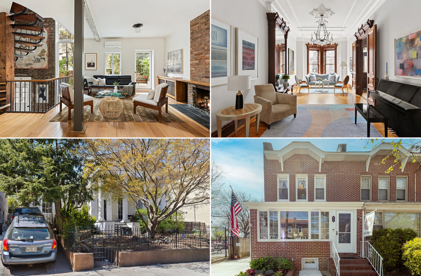 collage of brooklyn homes for sale