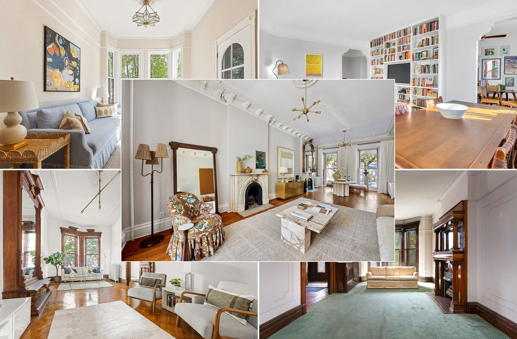 collage of brooklyn homes for sale