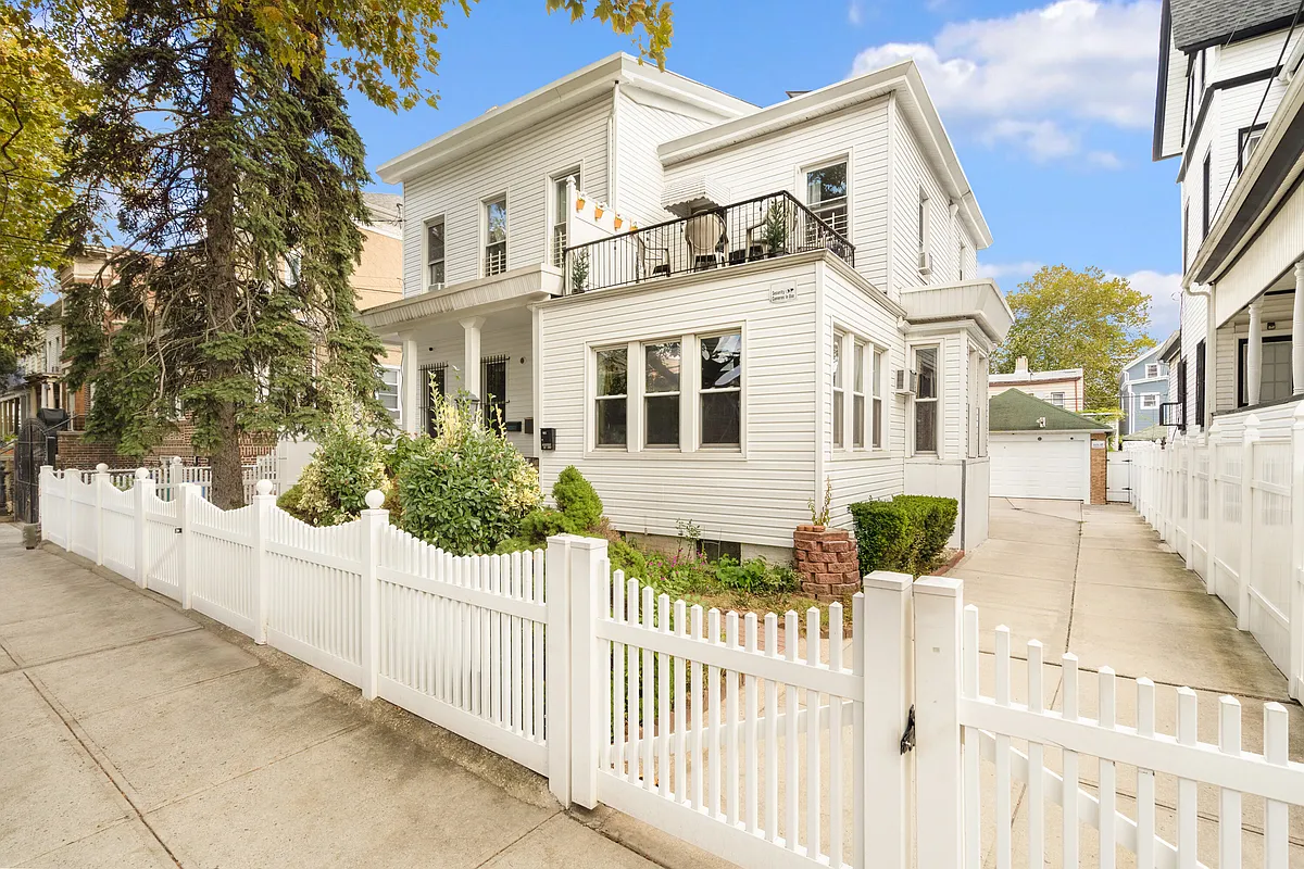 frame house with white siding