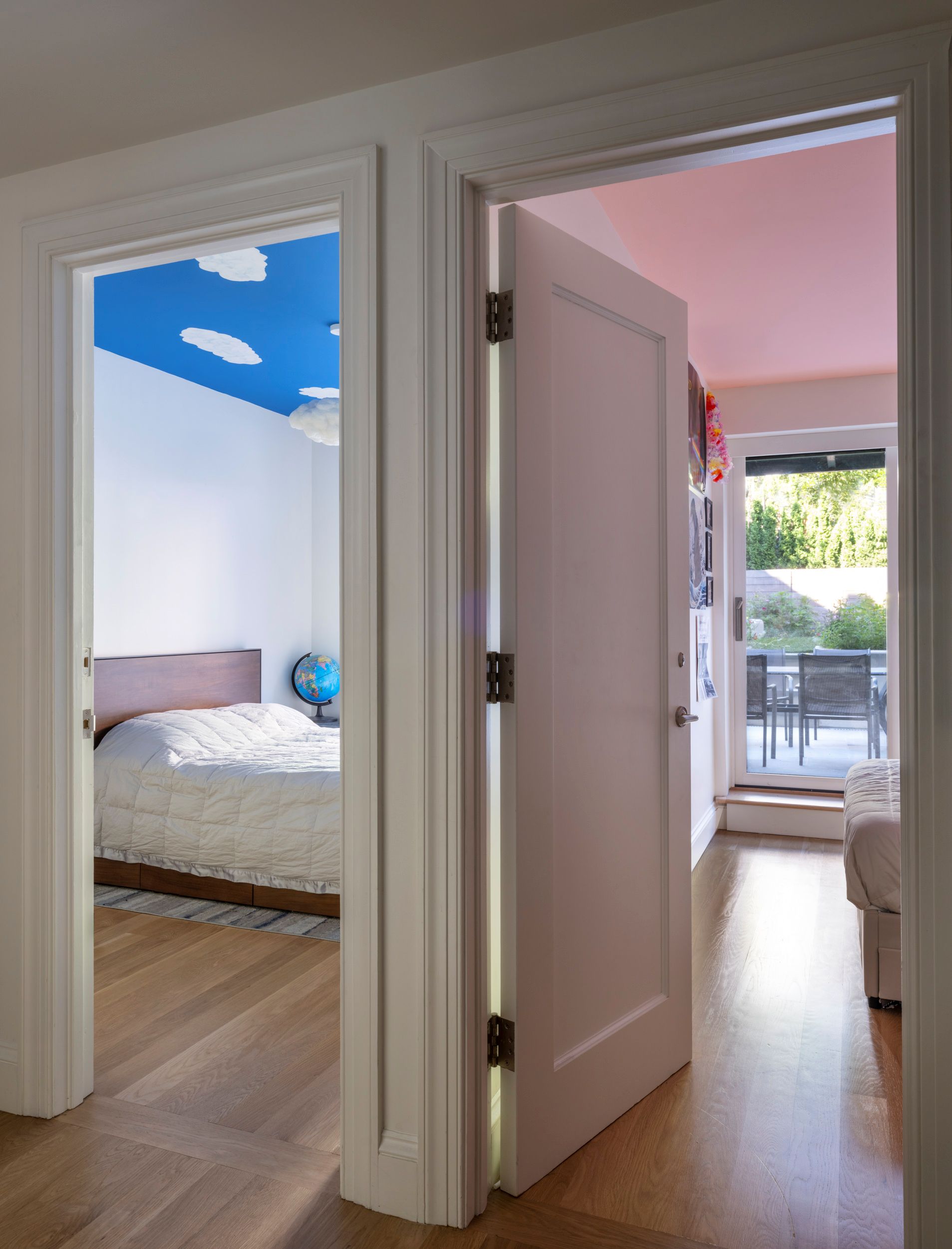 UPSTAIRS BEDROOOMS THRU DOORWAYS