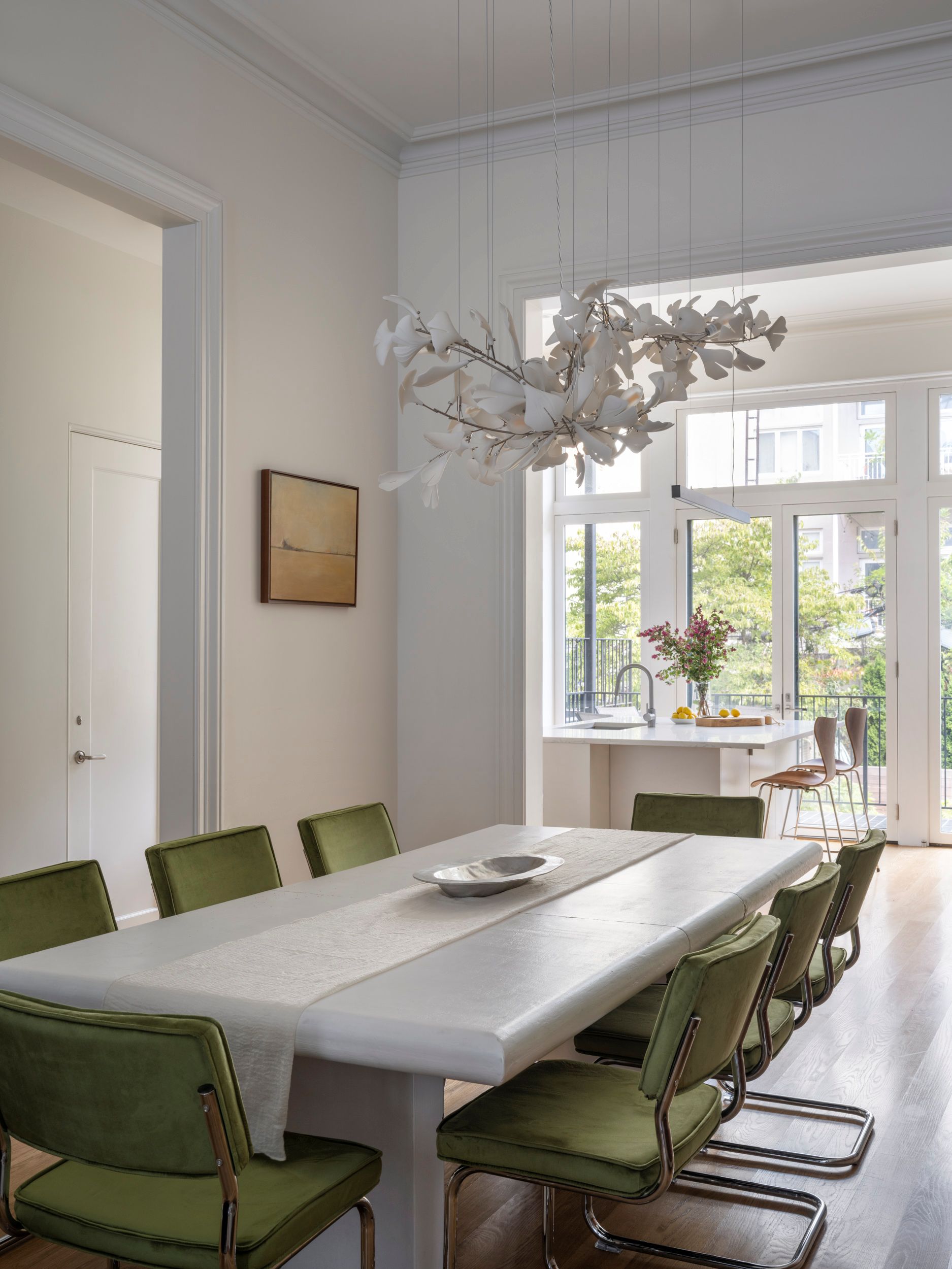 DINING TOWARD KITCHEN BACK WALL