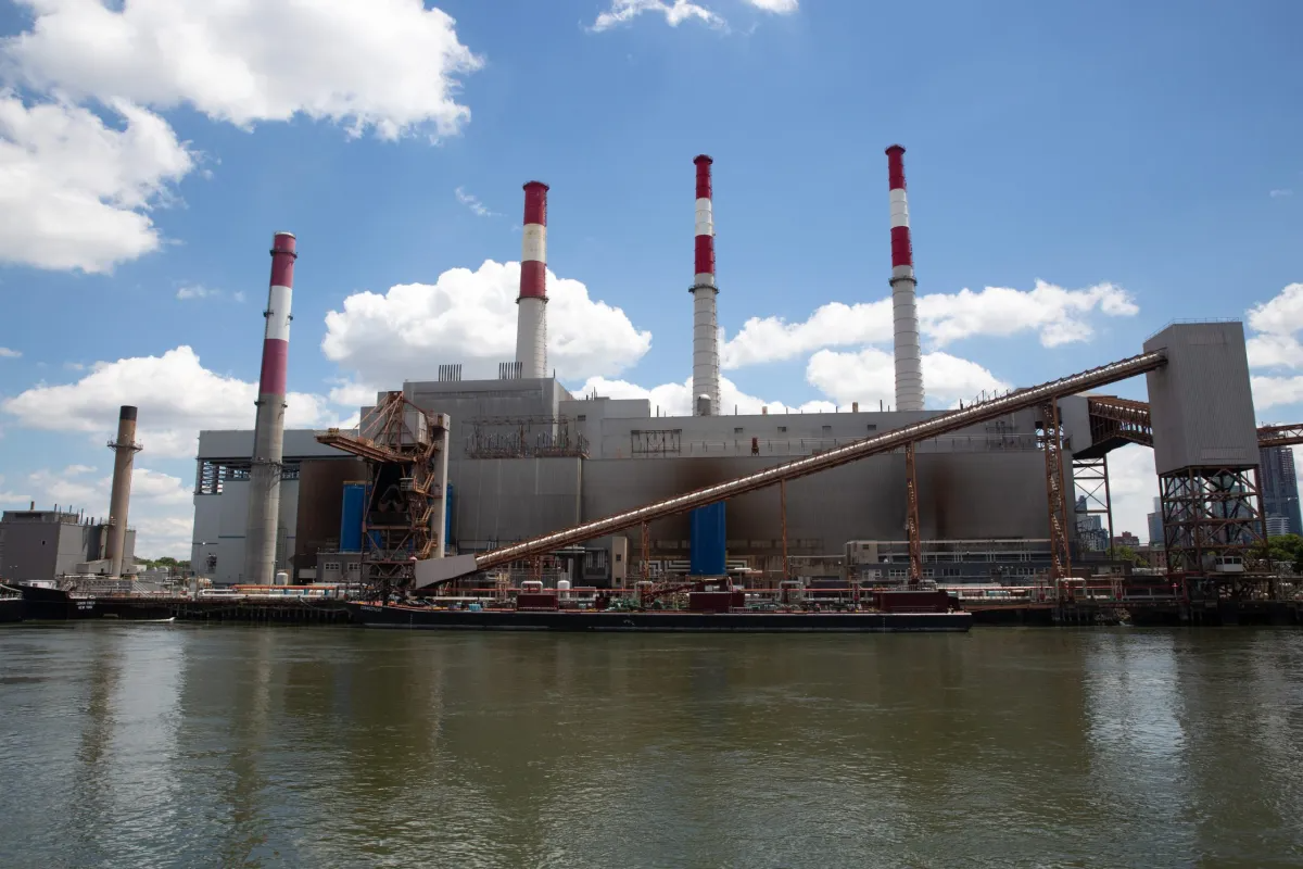 The Ravenswood Generating Plant in Long Island City provides 20% of the city’s electricity, June 26, 2024.