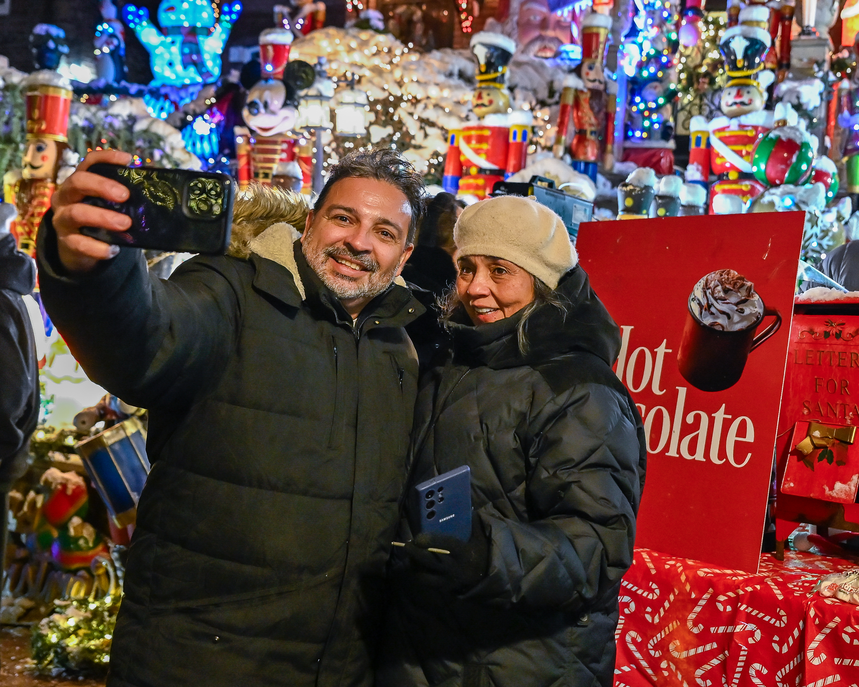 people posing for a camera