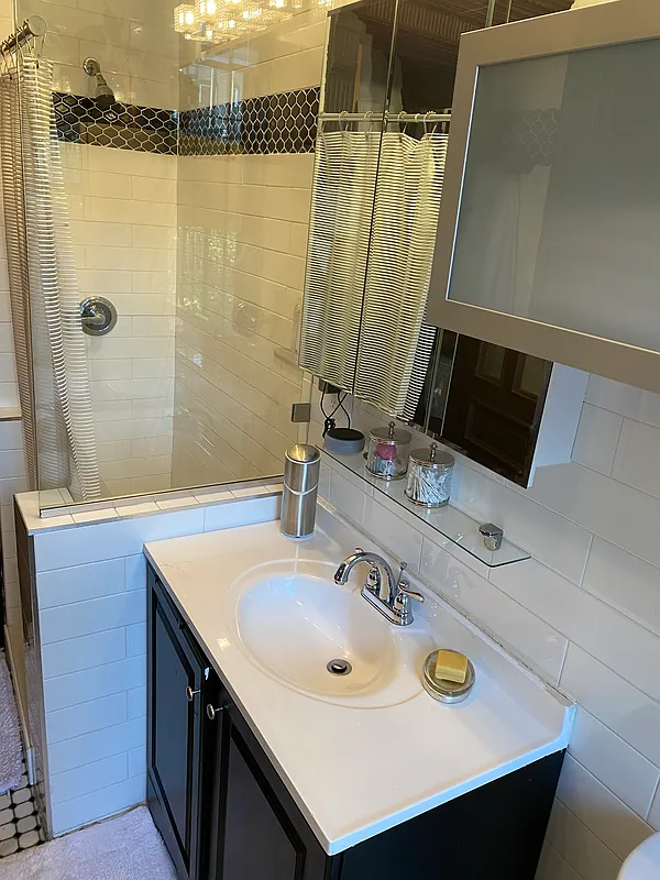 bathroom with shower