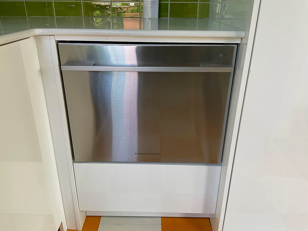 dishwasher in kitchen