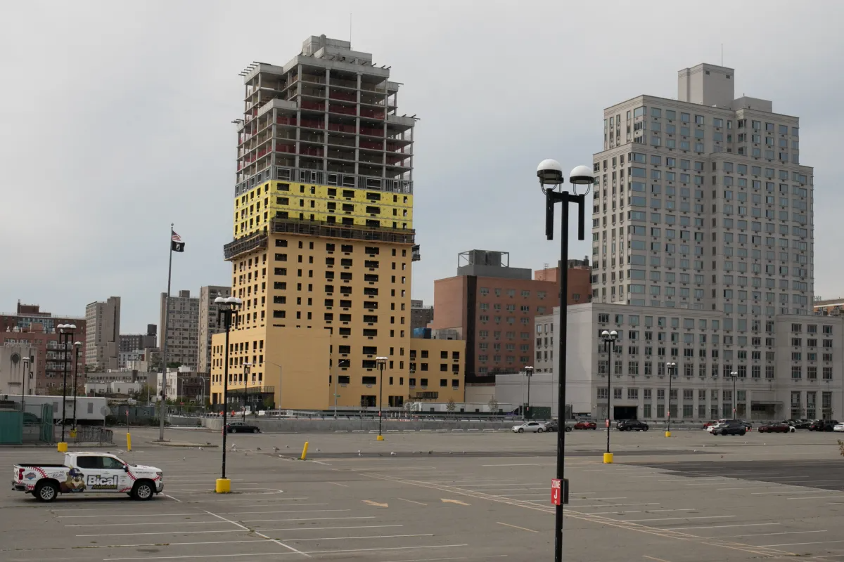 construction of a new building
